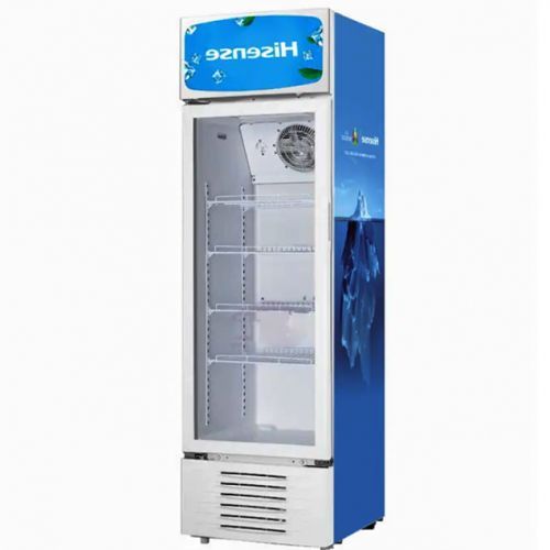Hisense 300L/ 222L Beverage Cooler Ciller Showcase Freezer-White