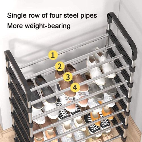Multi-Layer Shoe Racks Black