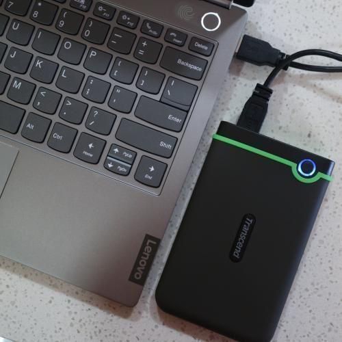 2TB  Portable USB 3.0 Hard Disk - Black, Green