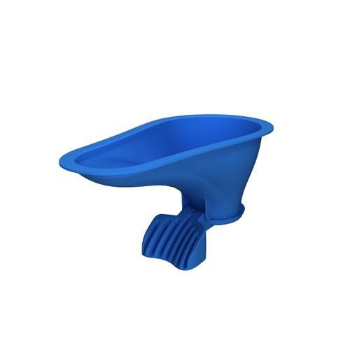 SATO Low Flow Toilet Pan with Locking Tabs - Blue