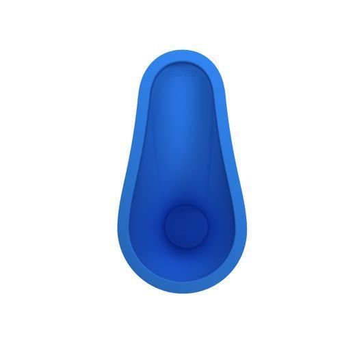 SATO Low Flow Toilet Pan with Locking Tabs - Blue