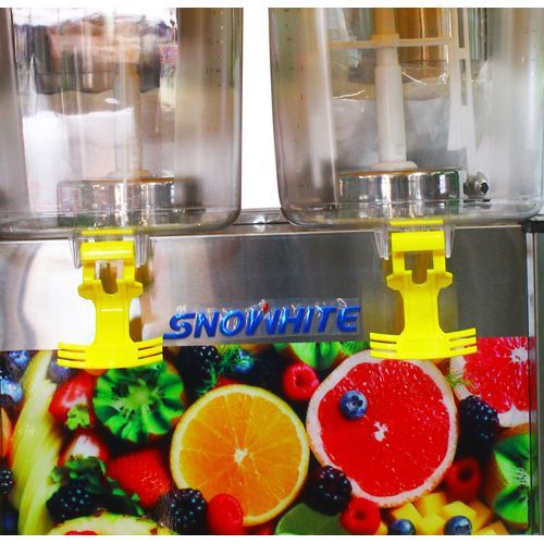 Snow White Juice Dispenser/Cooler Double - Colour May Vary