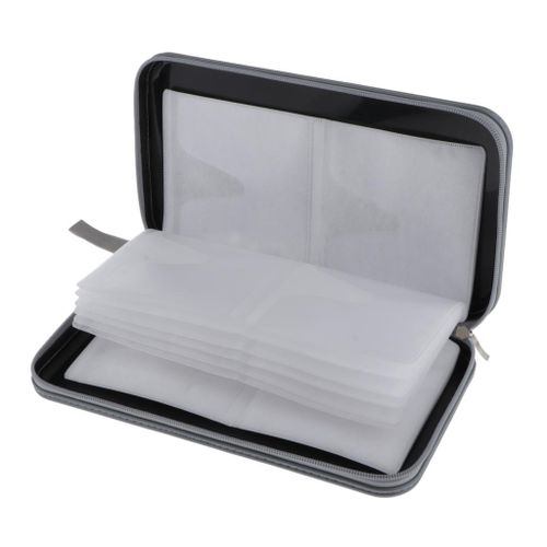 80 Capacity CD Holder Storage DVD Wallet Pocket Hard