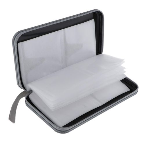 80 Capacity CD Holder Storage DVD Wallet Pocket Hard