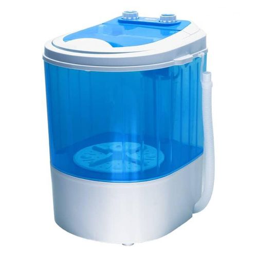 4.5Kg Portable Washing Mini Single Tube Laundry Machine,semi-Automatic Mini Washer - White