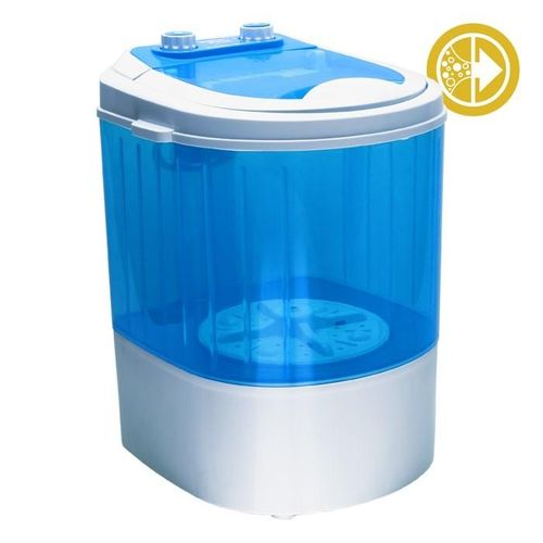 4.5Kg Portable Washing Mini Single Tube Laundry Machine,semi-Automatic Mini Washer - White