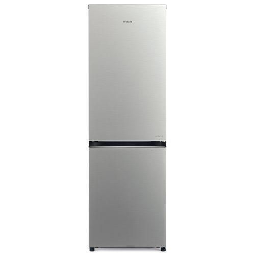Hitachi Fridge, Bottom Freezer RB410-320 Liters - Silver(1 YR WRTY)