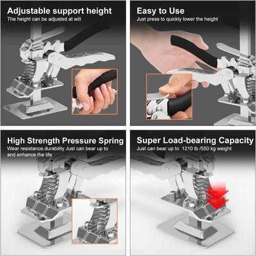 Labor-saving Manual Arm Jack, Cabinet,Tile Height Adjustment