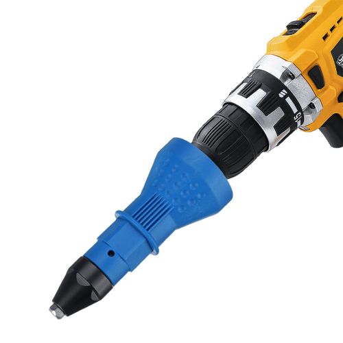 Electric Rivet Nut Wrench Riveting Tool Cordless Riveting Drill Adaptor Insert Nut Tool Riveting Drill Adapter