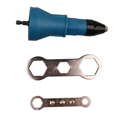 Electric Rivet Nut Wrench Riveting Tool Cordless Riveting Drill Adaptor Insert Nut Tool Riveting Drill Adapter