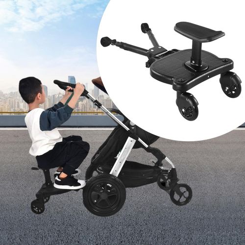 Board With Detachable Seat Universal  Black