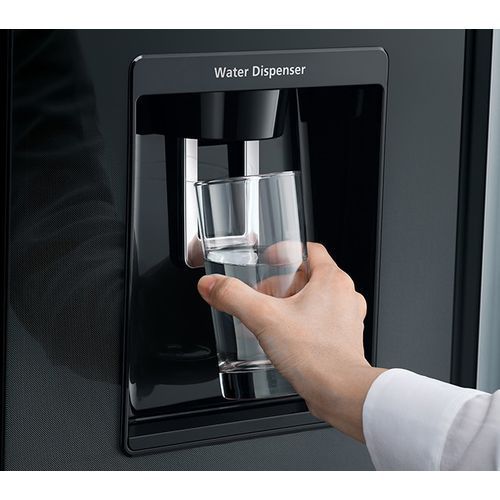 Hitachi French Door Refrigerator RW800 - 600L - Glass Black(1 YR WRTY)
