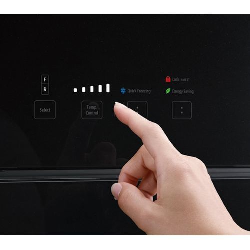 Hitachi French Door Refrigerator RW800 - 600L - Glass Black(1 YR WRTY)