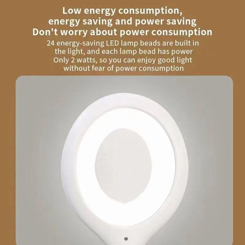 USB Intelligent Voice Control Mini Plug Light - White