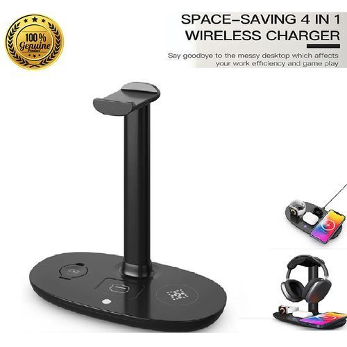Other Apple 4-In-1 Wireless Charger,-Black