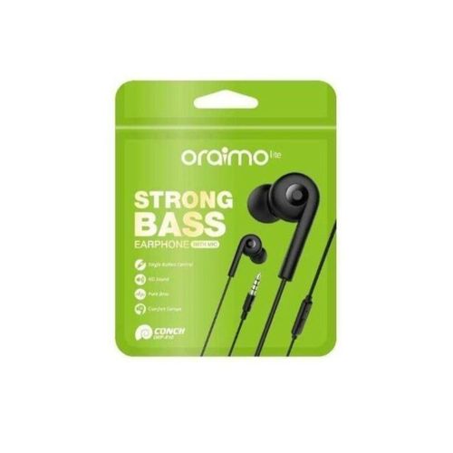 Black Pure Sound Ear Phones- Black