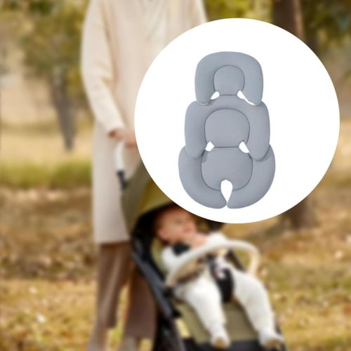 Baby  Cushion Pad Infants Supportive Mattress Gray
