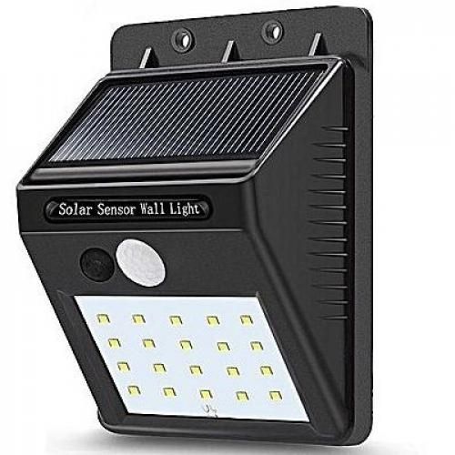 Outdoor Motion Sensor Lighting System-Black