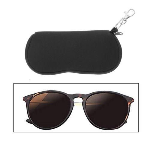 2X Neoprene Sunglasses Case Box Lightweight Eye Glasses
