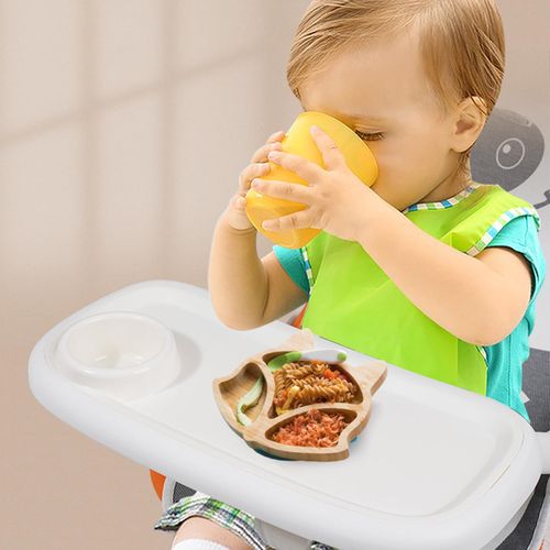 Baby  Tray  Feeding Bottles Holder White