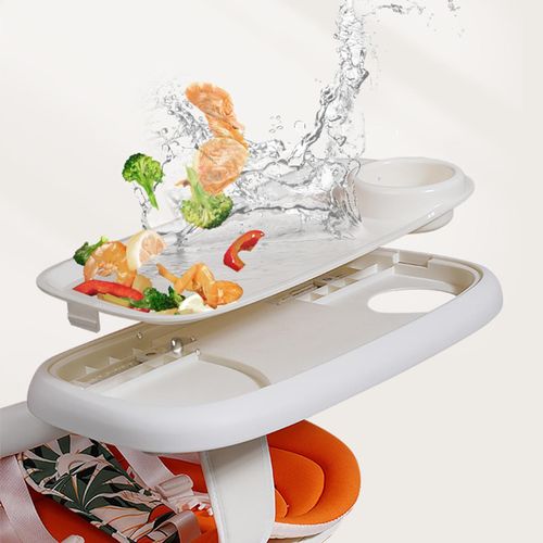 Baby  Tray  Feeding Bottles Holder White