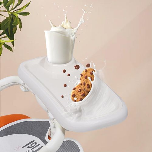 Baby  Tray  Feeding Bottles Holder White