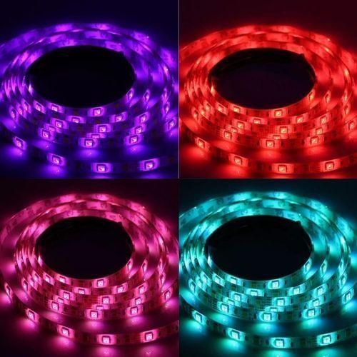 5M RGB IP65 Waterproof Red Light LED Light Bar Strip - Multicolor