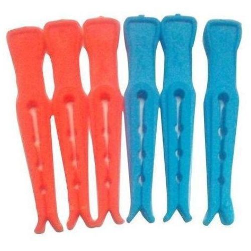 2 Dozens Of Strong Cloth Pegs In Various Colors - Green,Red, Blue