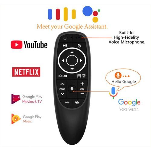 Other Air Remote Mouse With Voice Control, -Black