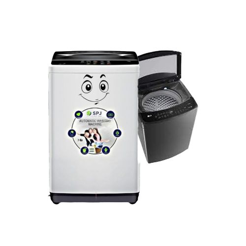 SPJ 7 Kg Top Loader Washing Machine - Silver (5YRs WRTY)