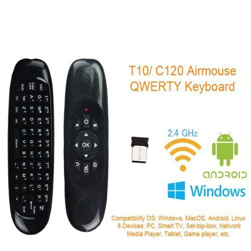 Other 3-in-1 Wireless Air Mouse,Keyboard & Remote Control,-Black