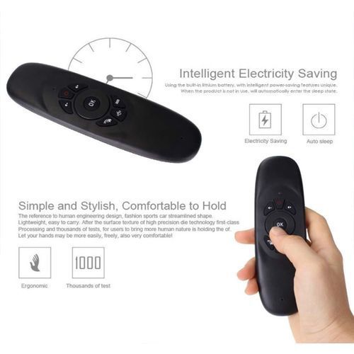 Other 3-in-1 Wireless Air Mouse,Keyboard & Remote Control,-Black