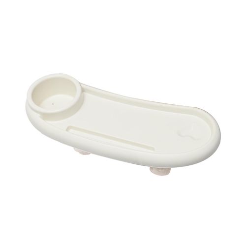 Baby  Tray Dinner Table Snack Tray White
