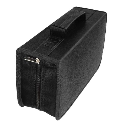 Flexible CD Organizer Wallet Holder DVD Carrying Case Bag For Black