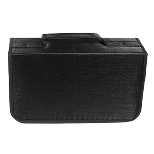 Flexible CD Organizer Wallet Holder DVD Carrying Case Bag For Black