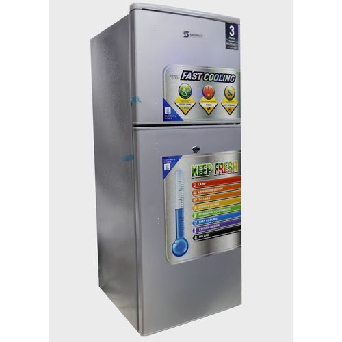 Sayona SRF 138 Double Door 138Ltr Refrigerator - Silver