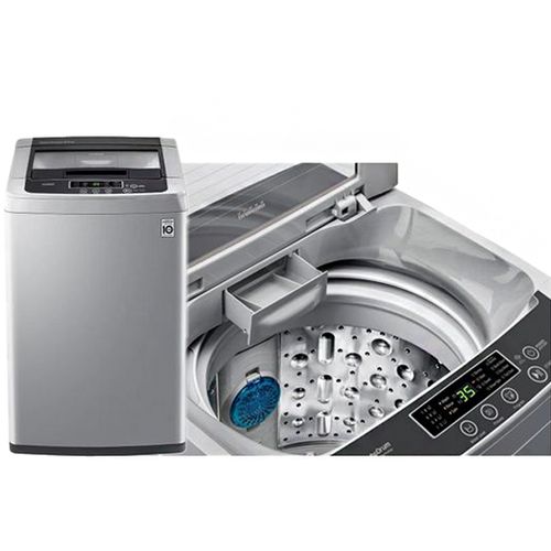 LG 8kg, Smart Inverter Top Load Washing Machine - Silver