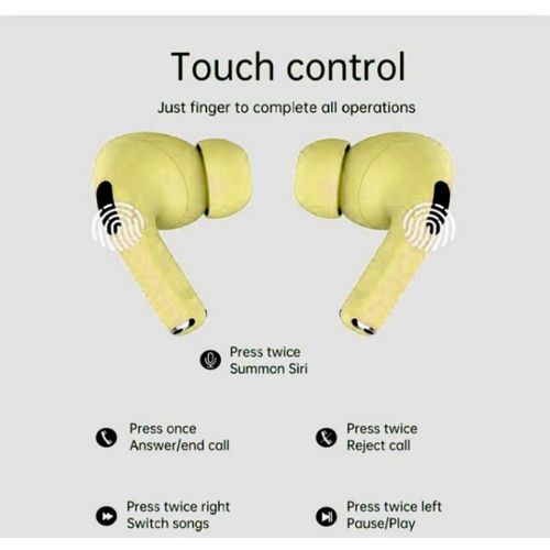Original Tws Sound Wireless Music Pro Ear Pods - Yellow