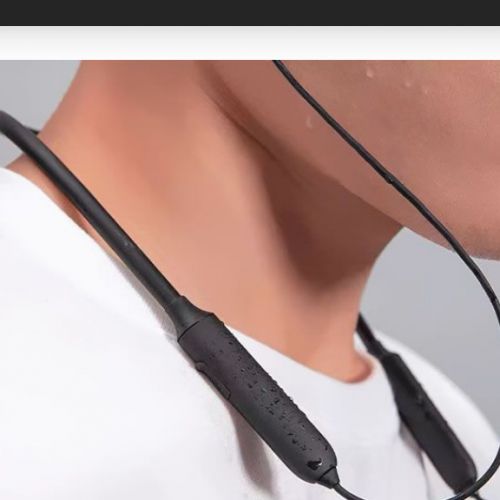 Black Pure Sound And Bess Wireless Neak Ear Phones Black