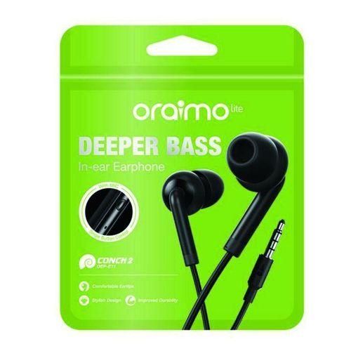 Oraimo Wired Earphones OEP-E11 - Black