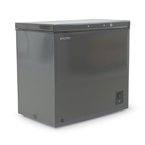 Smartec 260 Liters Deep Chest Freezer - Gray 1 Yr Wrnty
