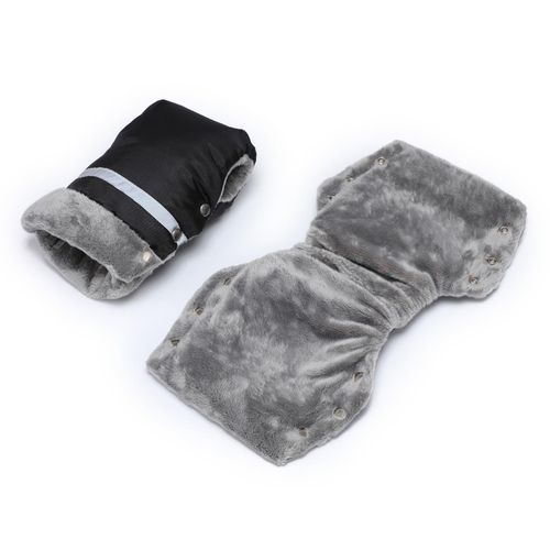 Enfant Stroller Warmmuffs Gloves Waterproof Hand Warmer Thick Muff Suitable for Shopping Carts,A NO5143