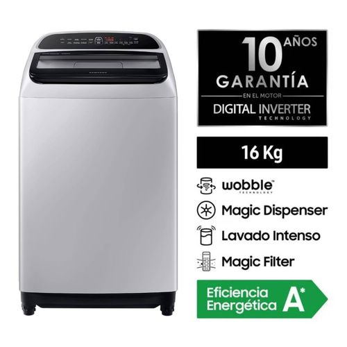 Samsung 16 Kg  Automatic Washing Machine WA16T6260BY - Grey