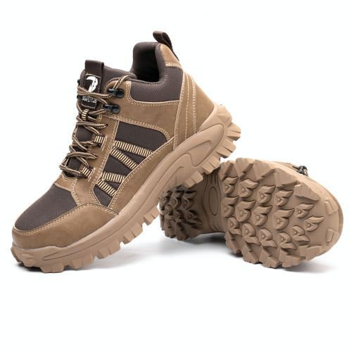 Safety Shoes Steel Toe Work Boots Fabric Upper Anti-Smash Anti-Puncture