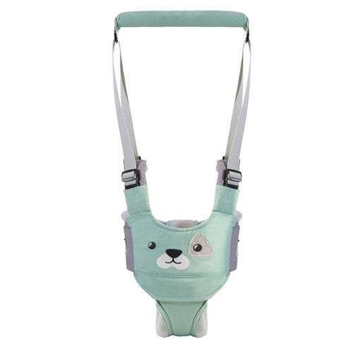 Baby Walking Harness Adjustable Breathable Handheld Safety Walking Belt for Toddler Infant New,Green NO5238
