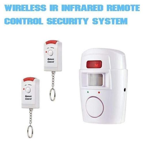 Wireless Remote Controlled PIR Mini Alarm