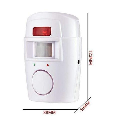 Wireless Remote Controlled PIR Mini Alarm