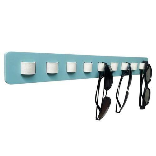 Hanging Eyeglass Holder Sunglasses Storage Display Stand For Blue