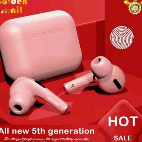 Original Pure Sound Wireless Music Pro Ear Pods- Pink