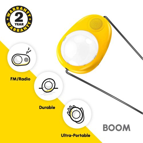 SunKing Boom 3 in 1 Solar Lamp with Radio & USB Charging